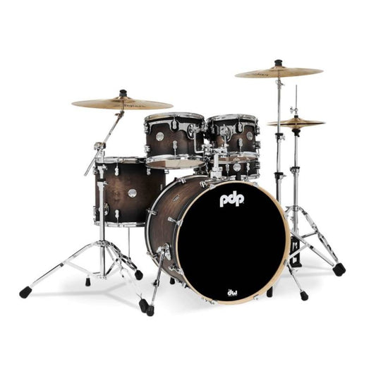 PDP FS SERIES CHARCOAL FADE  | Batería 5 Piezas