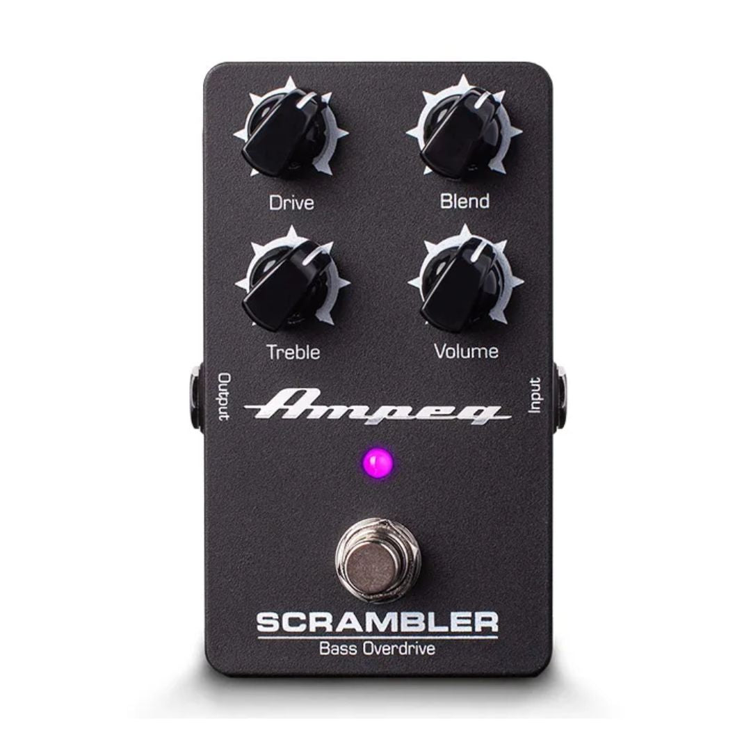 AMPEG SCRAMBLER OVERDRIVE | Pedal Overdrive Analógico para Bajo