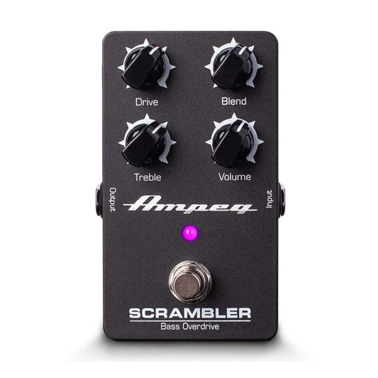 AMPEG SCRAMBLER OVERDRIVE | Pedal Overdrive Analógico para Bajo