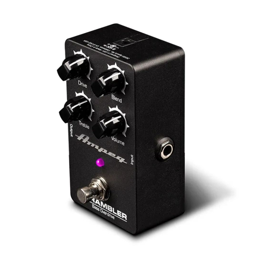 AMPEG SCRAMBLER OVERDRIVE | Pedal Overdrive Analógico para Bajo