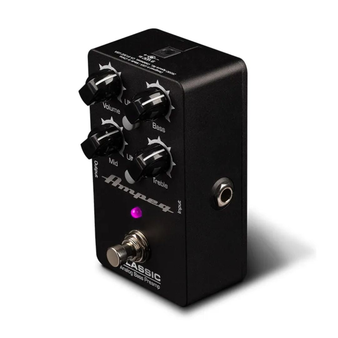 AMPEG PREAMP CLÁSICO  | Pedal Preamplificador Analógico para Bajo