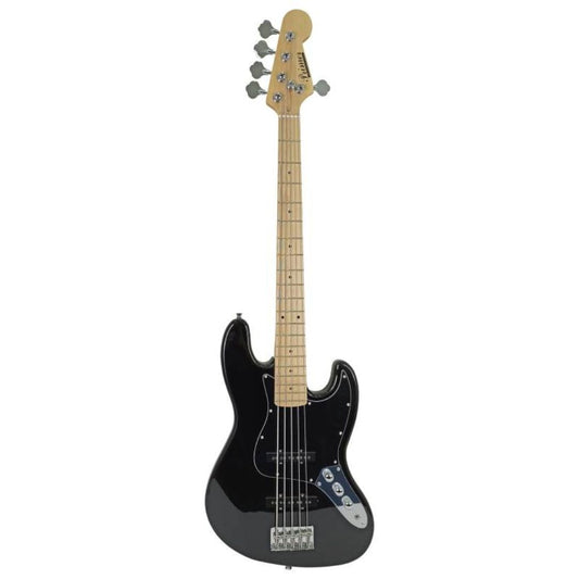 PRIMER PJB-5 | Bajo Eléctrico J Bass 5 Cuerdas Maple Neck Black BLK