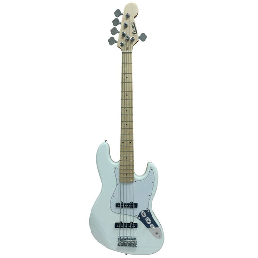 PRIMER PJB-5 | Bajo Eléctrico J Bass 5 Cuerdas Maple Neck White WH