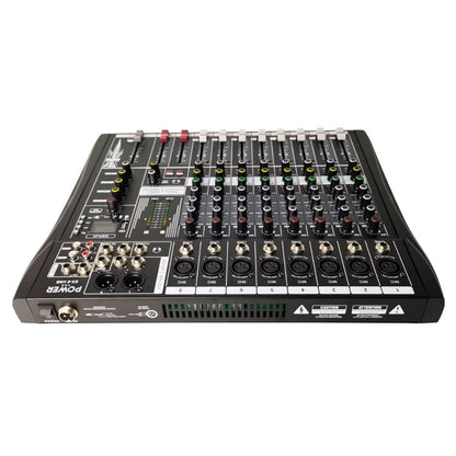 EX8-USB – Consola de Audio de 8 Canales Reales con Interfaz – POWER PRO