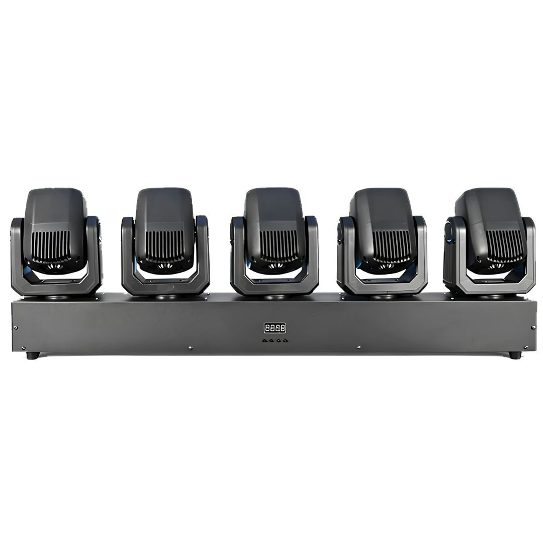 POWER PRO SM | Super Beam Cabeza Móvil 5×40W RGBW + Aro LED