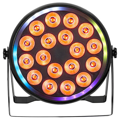 POWER PRO SM | Tacho LED RGBW 18×10W + Aro LED