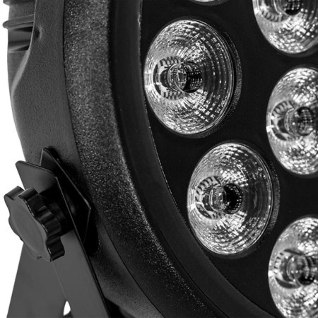 POWER PRO SM | Tacho LED RGBW 18×10W + Aro LED