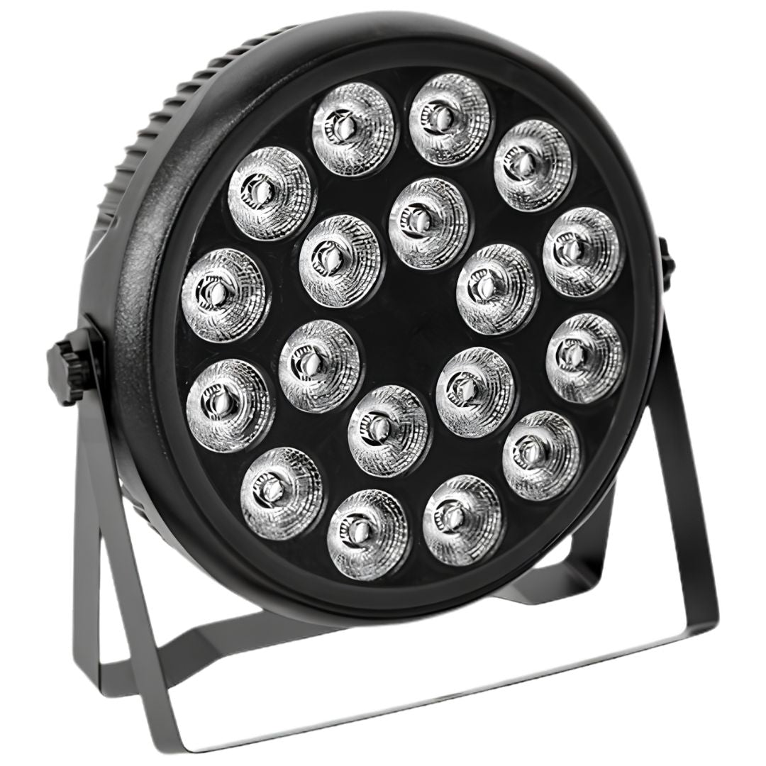 POWER PRO SM | Tacho LED RGBW 18×10W + Aro LED