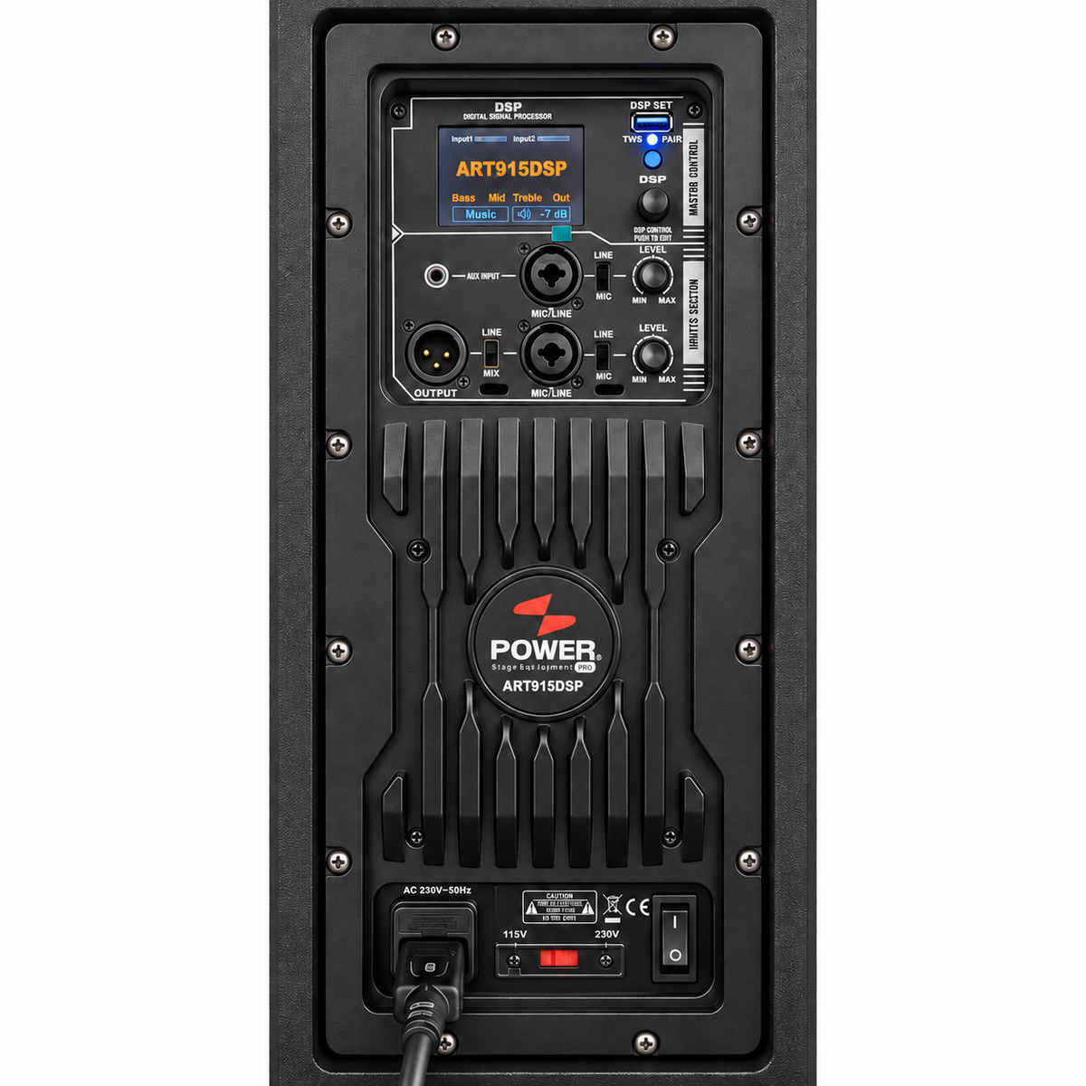 POWER PRO ART915DSP | Parlante Activo de 15″