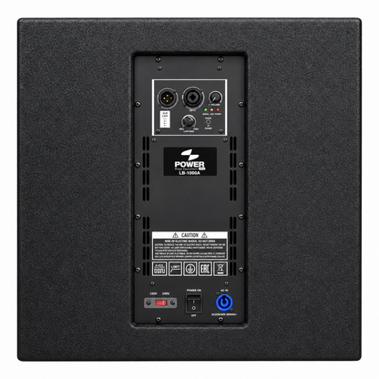 POWER PRO LB-1000A | Subwoofer Activo Madera de 18″