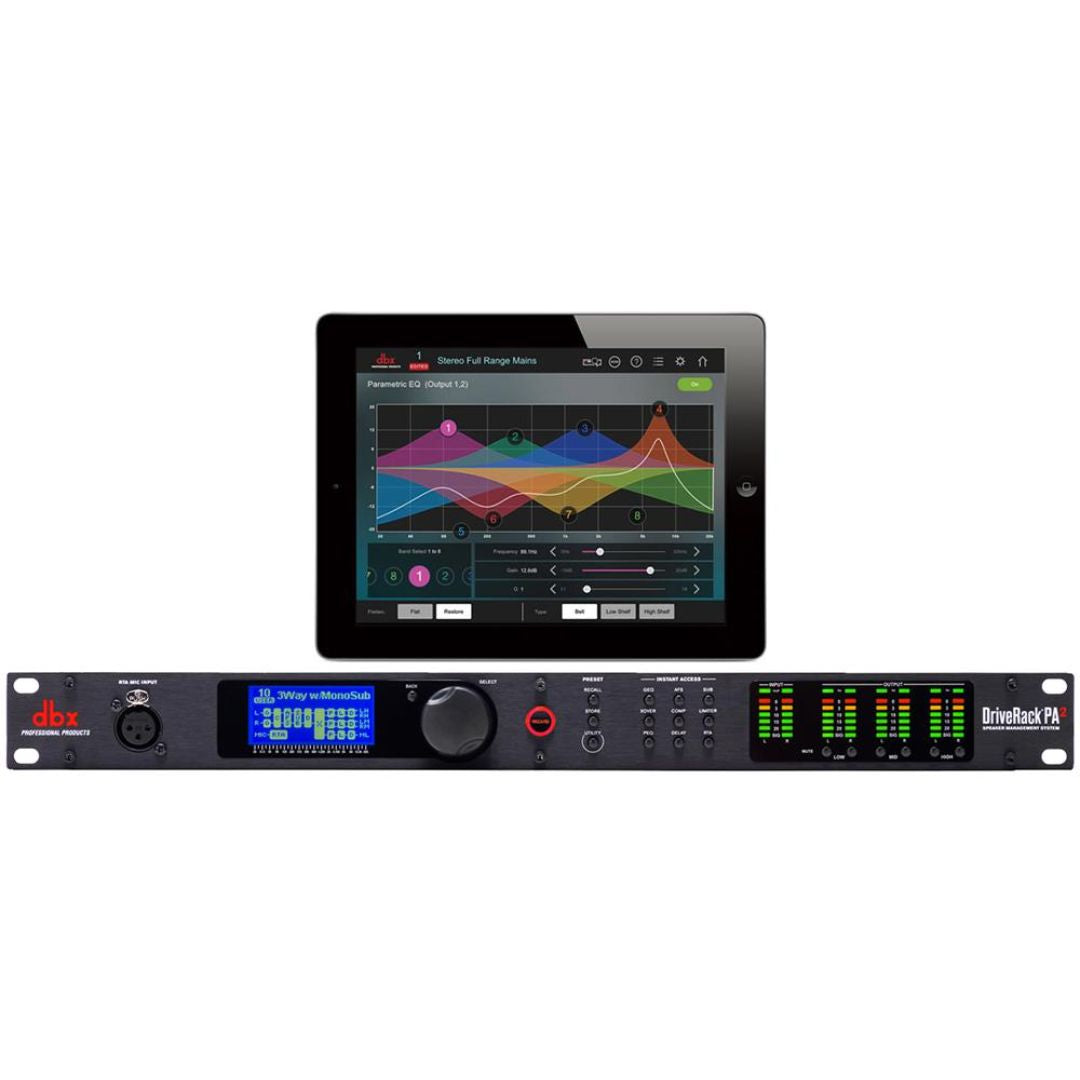 DBX PP-PA2 | Procesador de Audio DriveRack PA2 Profesional