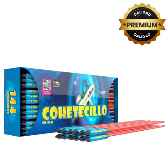 PR-0445 COHETECILLO | Cohete Silbato + Trueno