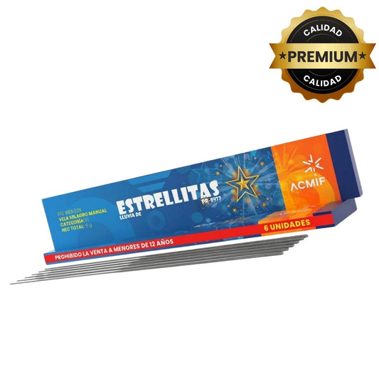 PR-0977 ESTRELLITAS | Chispitas de Mano (Sparklers)