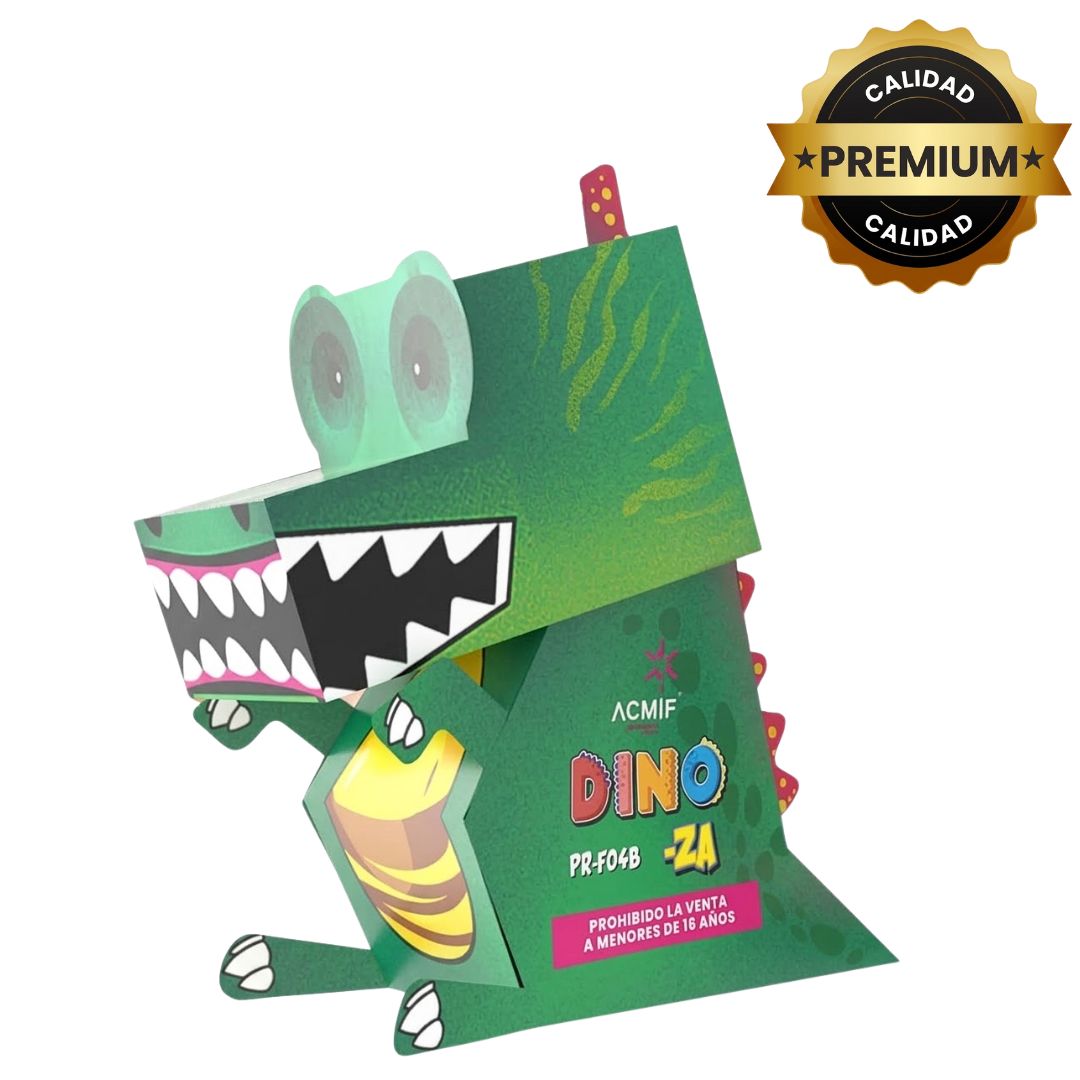 PR-F04B DINO-ZA | Fuente Multicolor + Cracker