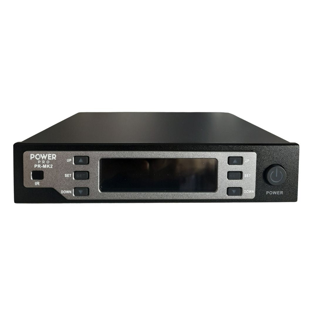 POWER PRO PR-MK2 | Micrófono Inalámbrico Doble UHF Premium MK2 – 120 Metros