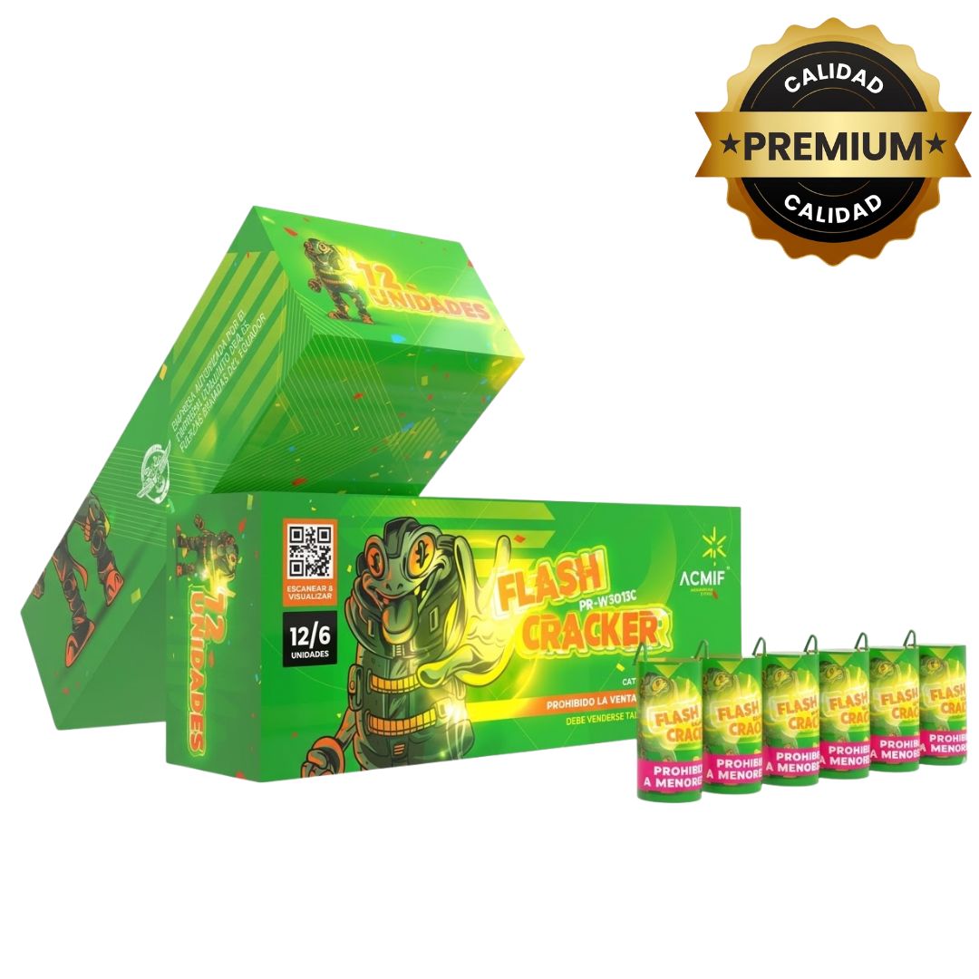 PR-W3013C FLASH CRACKER | Minifuente Flash + Cracker