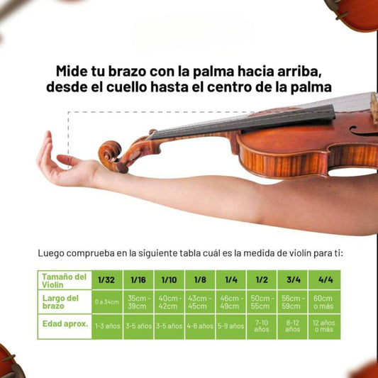 PRIMER 3/4” | Violín Acústico para Principiantes