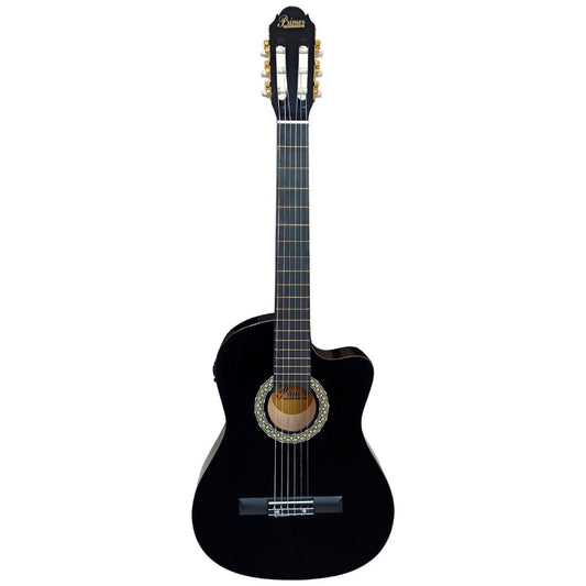 PRIMER 608-B/PCG-12CEQ #1 Negra | Guitarra Electroacústica TR 4/4 Cutaway