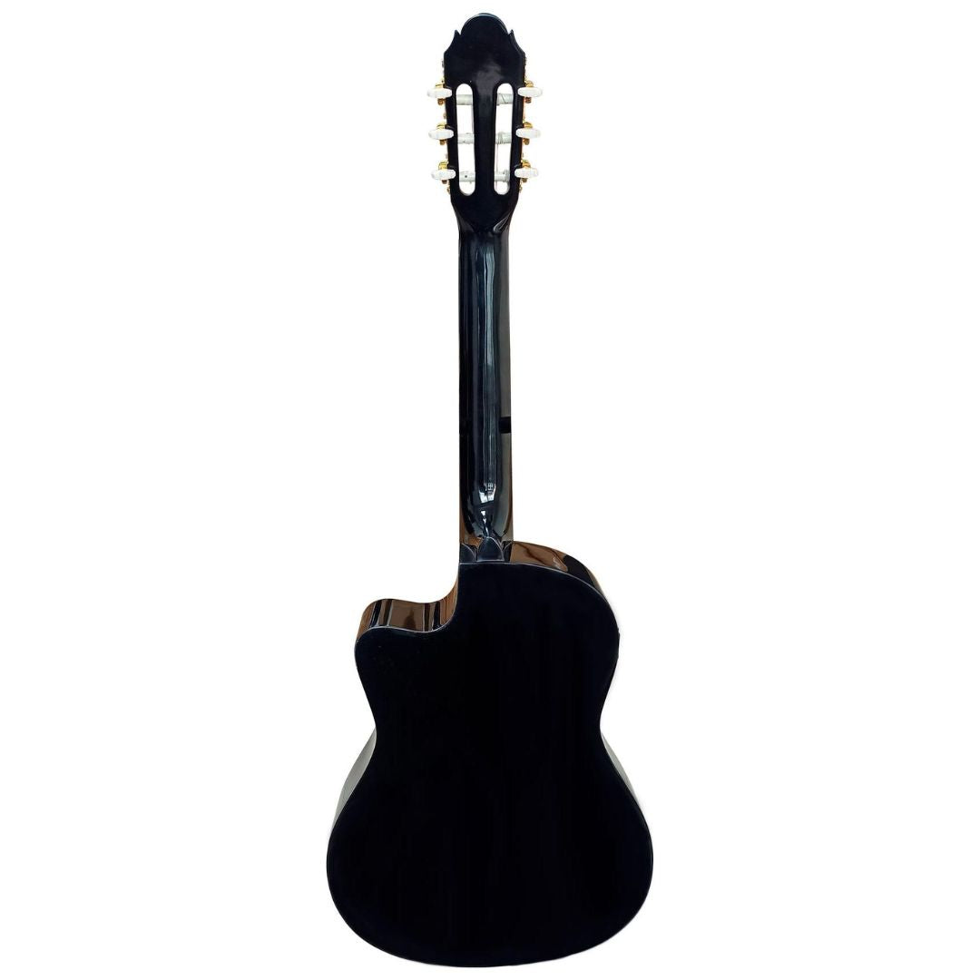 PRIMER 608-B/PCG-12CEQ #1 Negra | Guitarra Electroacústica TR 4/4 Cutaway