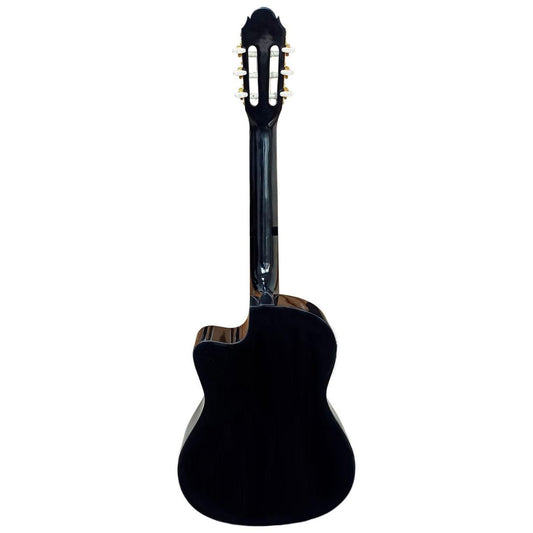 PRIMER 608-B/PCG-12CEQ #1 Negra | Guitarra Electroacústica TR 4/4 Cutaway