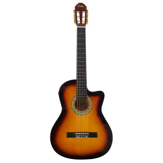 PRIMER 608-BS/PCG-12CEQ #27 Café Sombreado | Guitarra Electroacústica TR 4/4 Cutaway