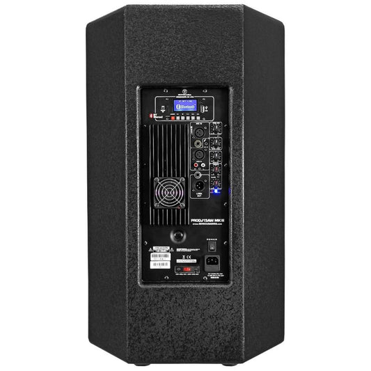 SONIC USA PRODJ15A | Altavoz Activo 15” Bi-Amplificado con Bluetooth