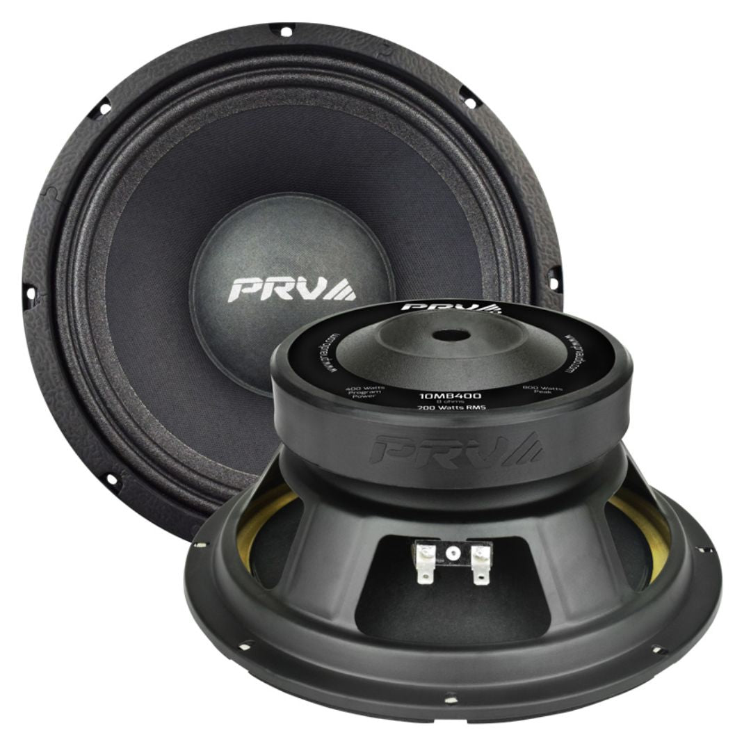 PRV Audio 10MB400 | Parlante Profesional Mid Bass 10″ 8 Ohm