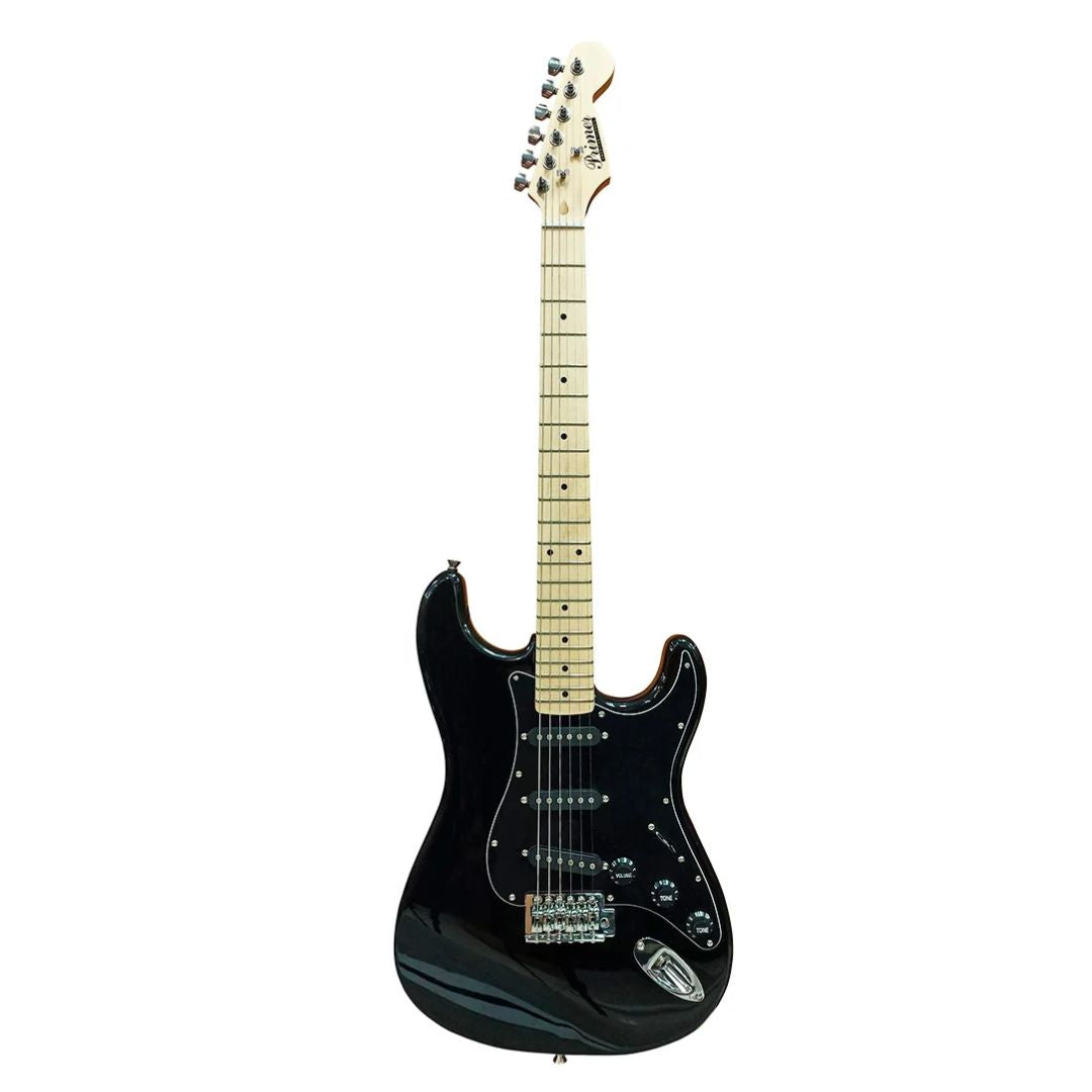 PRIMER PST-01 | Guitarra Eléctrica ST Style Maple Neck Black