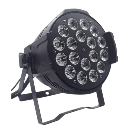 Par Led 18x15w 5en1 Ambar POWER PRO