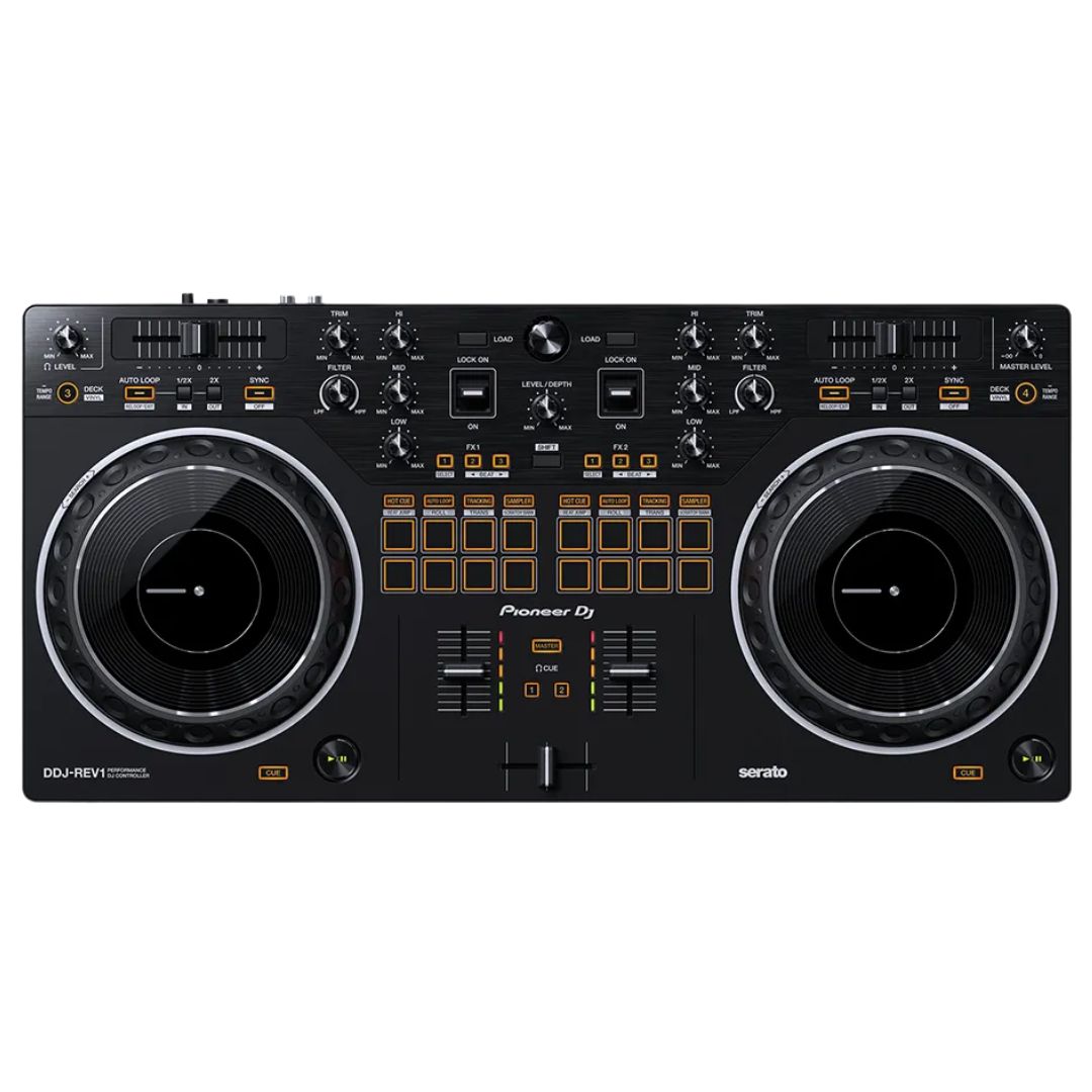 Pioneer DDJ-REV1/SXJ | Controlador DJ Profesional de 2 Canales Estilo Scratch