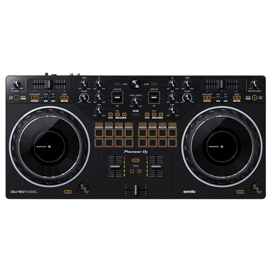 Pioneer DDJ-REV1/SXJ | Controlador DJ Profesional de 2 Canales Estilo Scratch