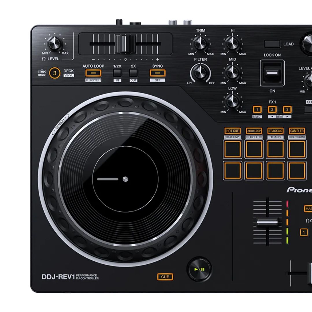Pioneer DDJ-REV1/SXJ | Controlador DJ Profesional de 2 Canales Estilo Scratch