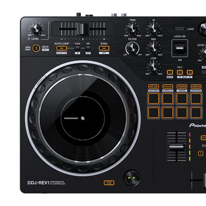 Pioneer DDJ-REV1/SXJ | Controlador DJ Profesional de 2 Canales Estilo Scratch