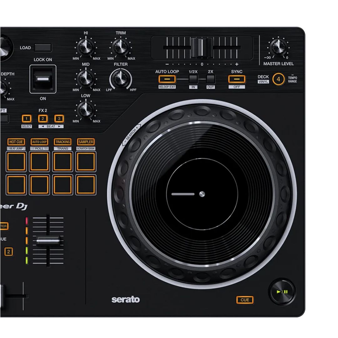 Pioneer DDJ-REV1/SXJ | Controlador DJ Profesional de 2 Canales Estilo Scratch