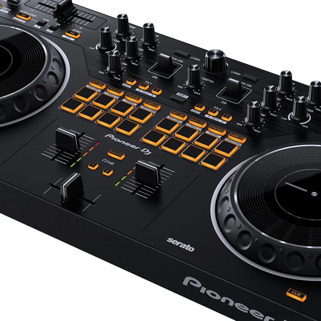 Pioneer DDJ-REV1/SXJ | Controlador DJ Profesional de 2 Canales Estilo Scratch