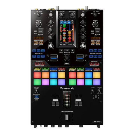 Pioneer DJM-S11/UXJCB7 | Mezcladora Profesional para DJ de 2 Canales