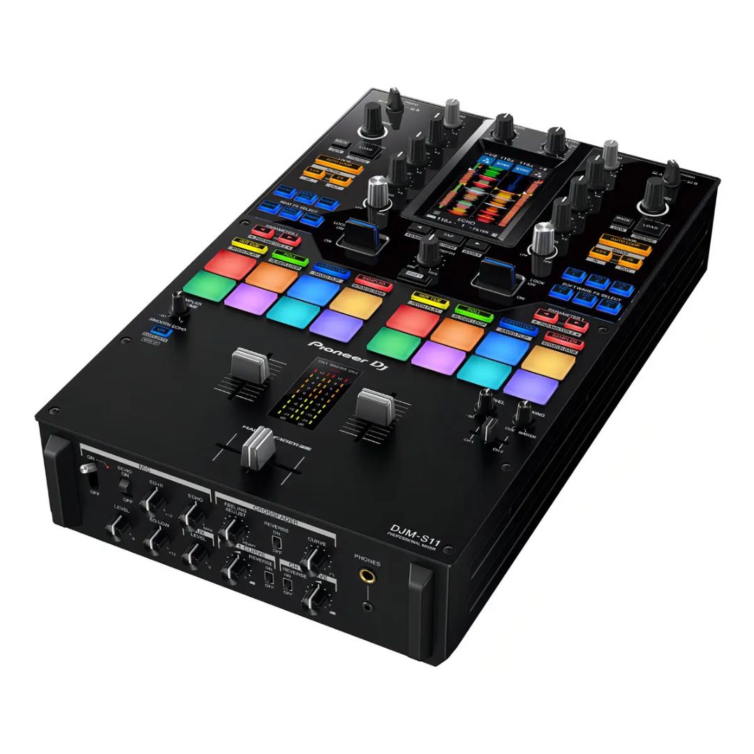 Pioneer DJM-S11/UXJCB7 | Mezcladora Profesional para DJ de 2 Canales