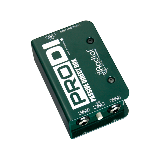 Radial ProDI | Caja Directa Pasiva Profesional