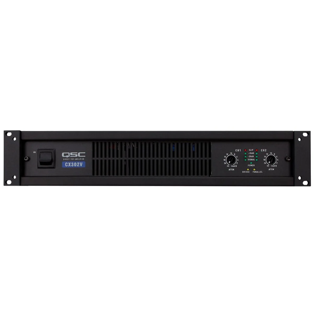 QSC CX302V | Amplificador 2 Canales 70V