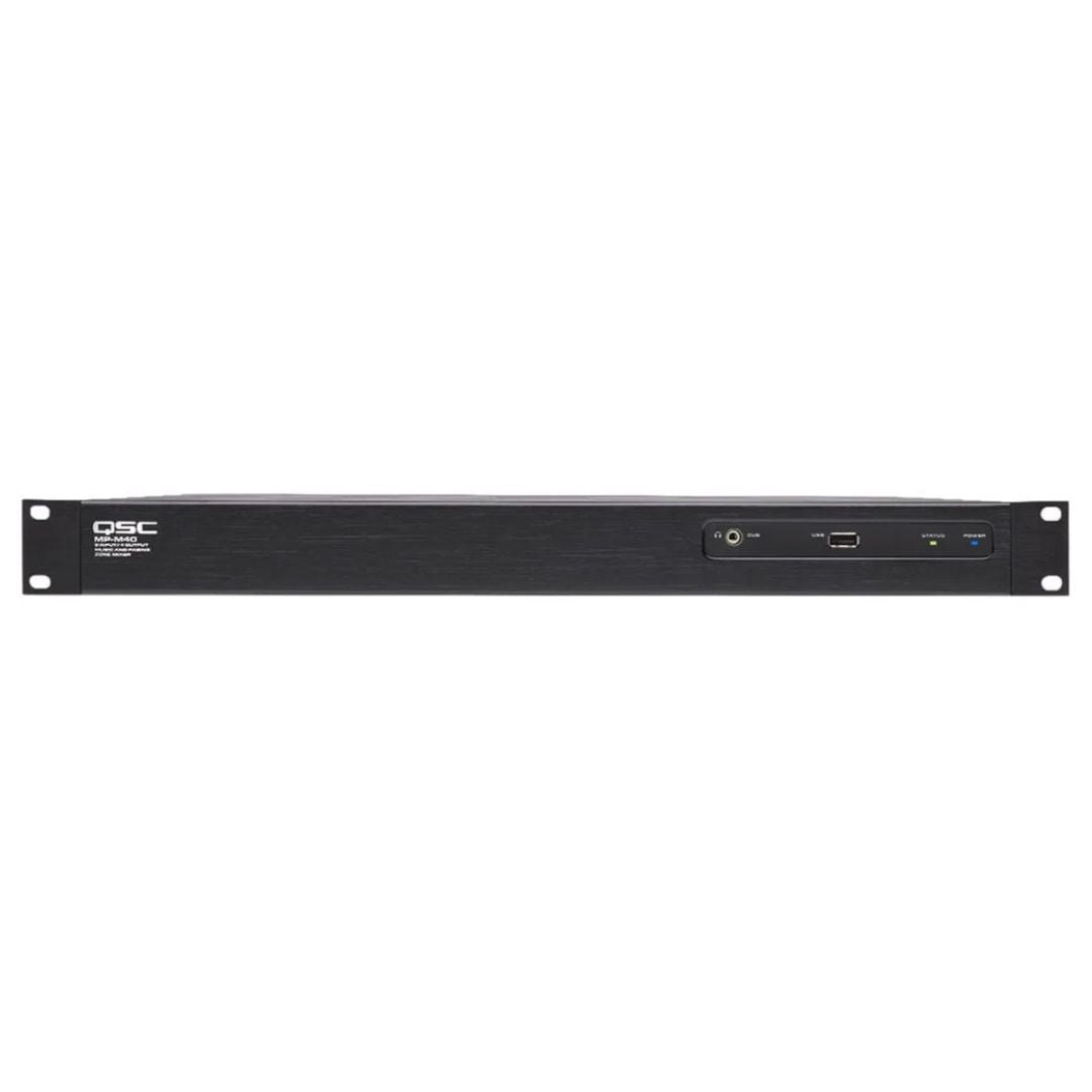 QSC MP-M40 | Mezclador / Procesador de Música y Paginación Multizona
