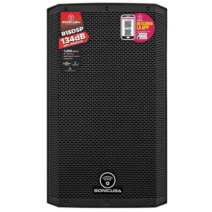 SONIC USA R15 DSP MKII | Altavoz Activo 15” con DSP Avanzado y App