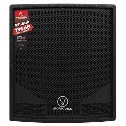 SONIC USA R18 SUB | Subwoofer Activo 18”