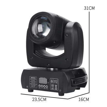 RAPTOR X – BEAM 100W de Precisión Total - Cabezal Móvil Profesional de Alto Impacto Escénico