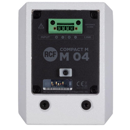 RCF COMPACT M 04 Blanco | Parlante Pasivo Coaxial 4”