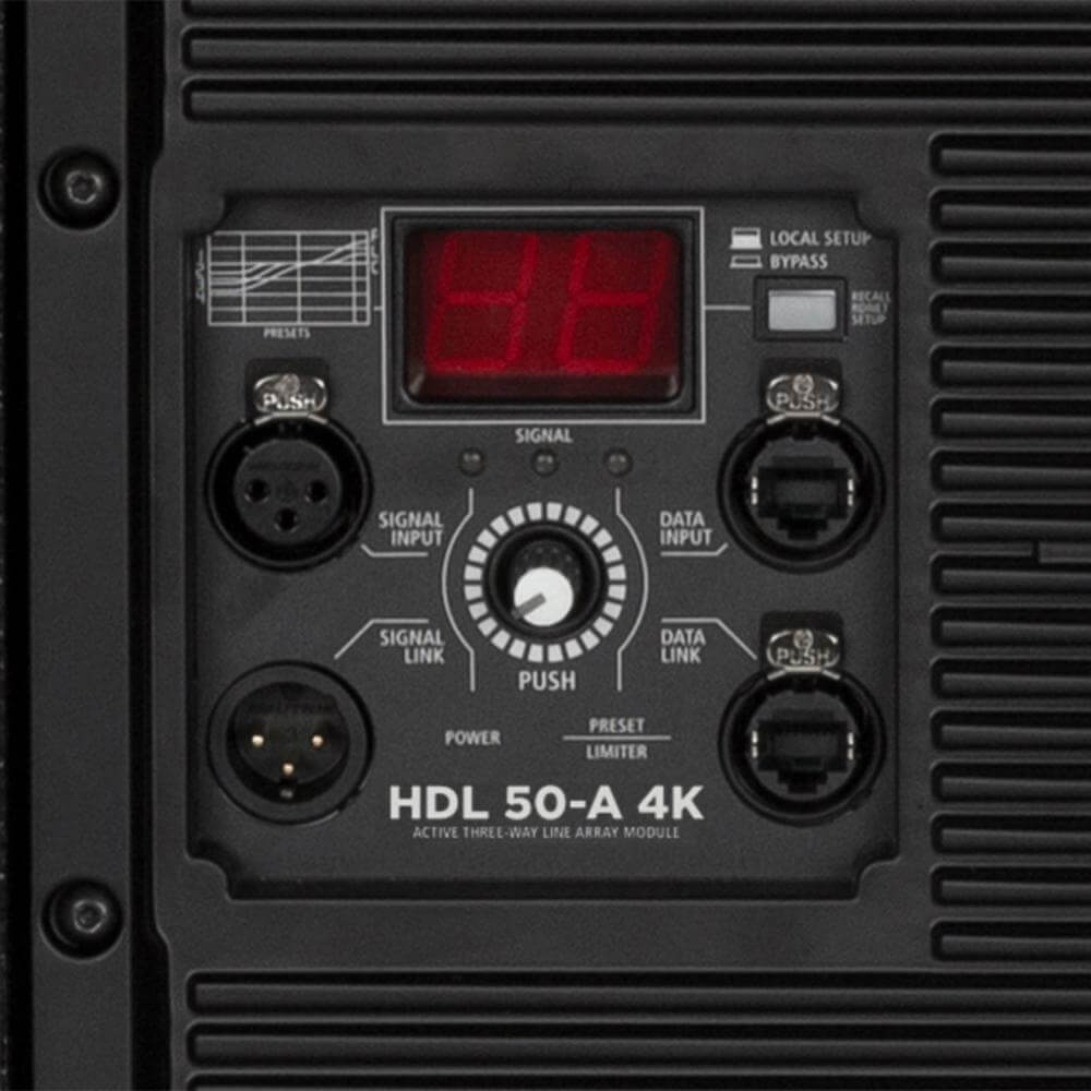 RCF HDL 50-A 4K | Módulo Line Array Activo