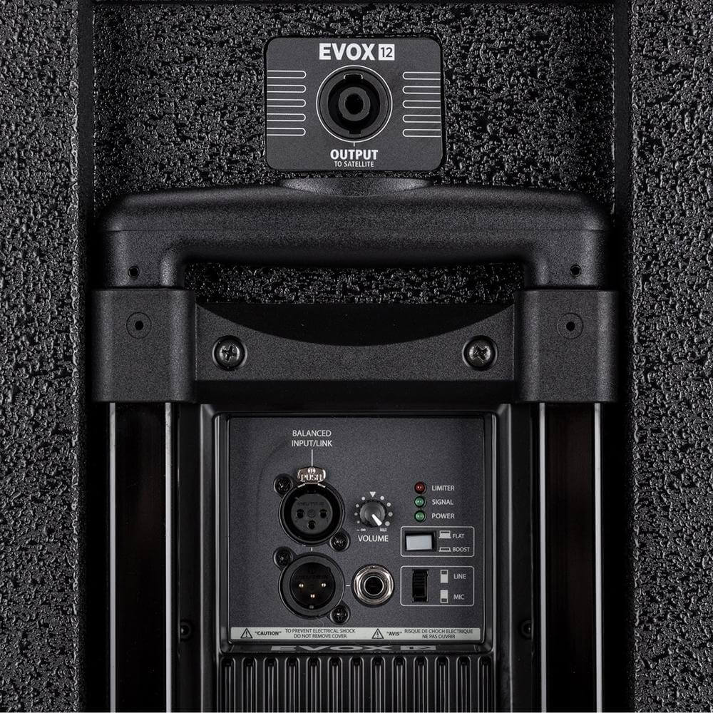 RCF EVOX 12 | Sistema de Array Activo Profesional 15'' + 8x4'