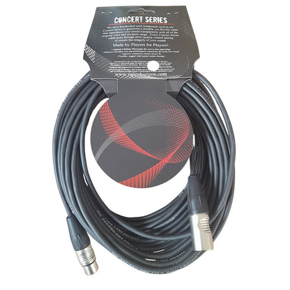 RDMX3-50 Rapco HORIZON DMX PRO CO 110Ω | 15m Cable DMX Con Conectores XLR3 REAN Black-Light 50 Ft. USA