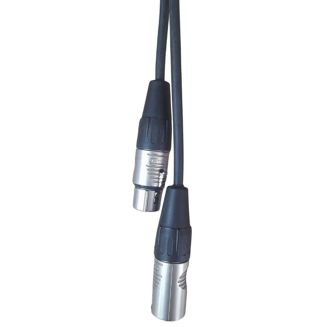 RDMX3-50 Rapco HORIZON DMX PRO CO 110Ω | 15m Cable DMX Con Conectores XLR3 REAN Black-Light 50 Ft. USA