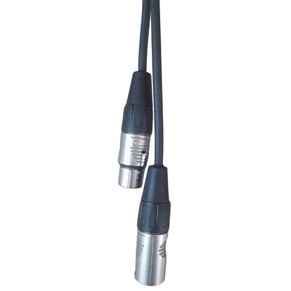 RDMX3-50 Rapco HORIZON DMX PRO CO 110Ω | 15m Cable DMX Con Conectores XLR3 REAN Black-Light 50 Ft. USA