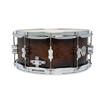 PDP DW CONCEPT SERIES EXOTIC | 14″×6.5″ Maple Walnut to Charcoal